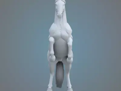 Majestic Horse Sculpture PM -31 3D print model