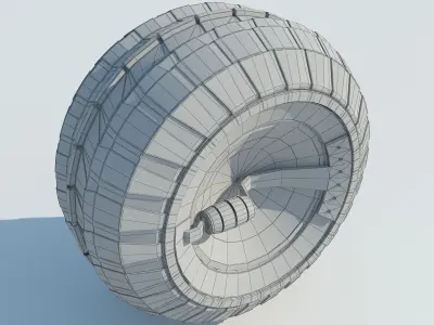 Wheel Concept MAX 2011 3D model