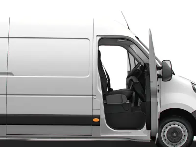 Vauxhall Movano Van L3H2 HQ Interior 2021 3D model