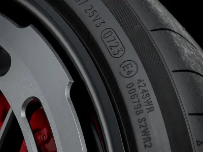 Continental Sport Contact 6 335 30 ZR23 3D model