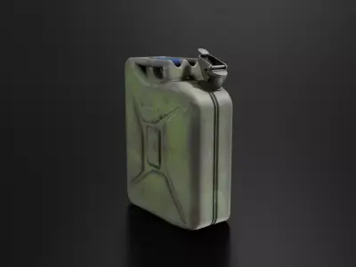 Military Fuel Can 01 3D print model