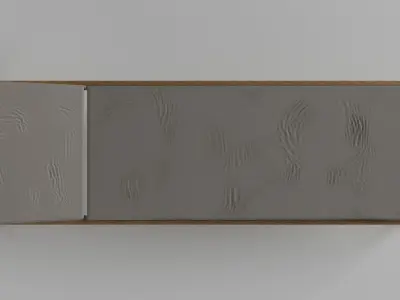 Pool lounger 3D model