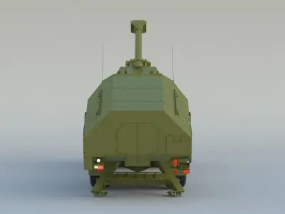 Archer Artillery System 3D model