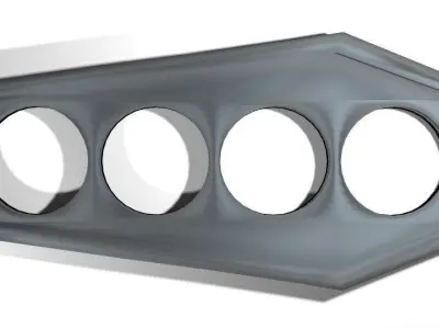 Brass Knuckle - Type 3 3D model