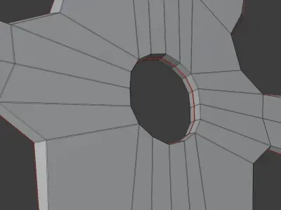 Rusty Shuriken 3D model