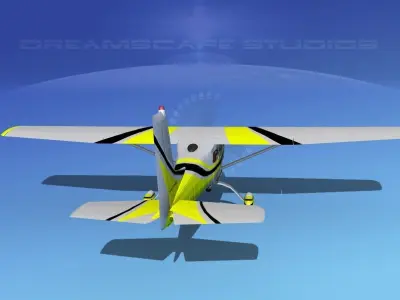 Cessna 175 Skylark V01 3D model