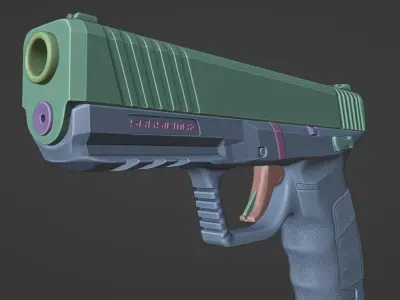 Firearm SAR9 3D print model