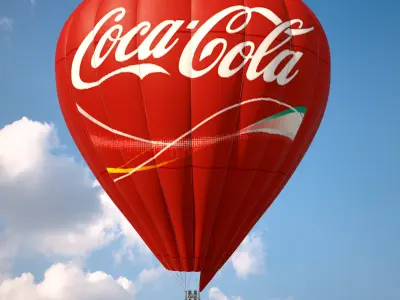 Air Balloon Set 2 3D model