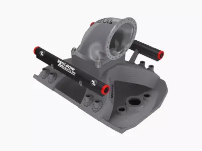 Wilson ProFiler intake manifold Low-poly 3D model