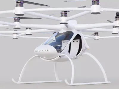 VTOL Drone 3D model