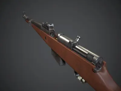Gewehr 41 Low-poly 3D model