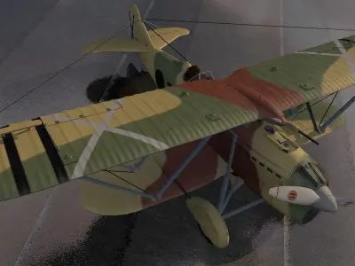 Fiat CR-32 Freccia 3D model