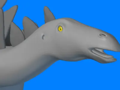 Stegosaurus Type 2 Di 3D model