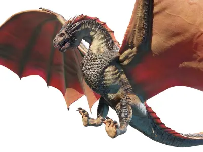 Dragon Animated 3D model purchase