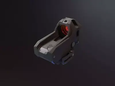 Mepro m22 Reddot Low-poly 3D model