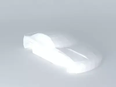 Sports Car Template Free 3D model