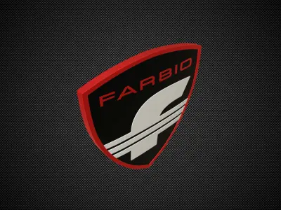 farbio logo 3D model