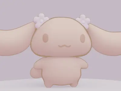 Mocha Low-poly 3D model