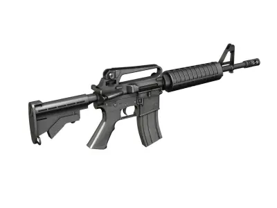 Colt M4 Commando Assault rifle 3D model