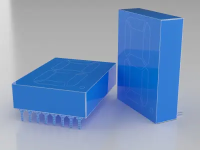 7Segment - Animated Seven Segment Display 3D model