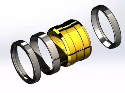 Barrel brake MC 21-12 3D model