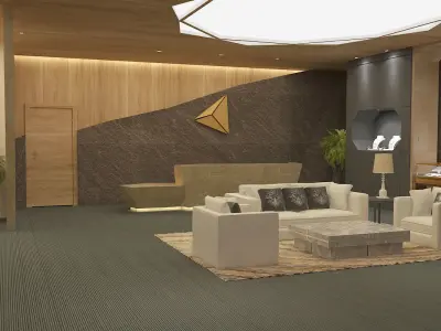 Modern Jewery Store Design 3D model