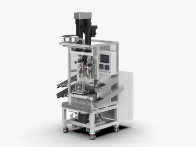 Automatic Worm Pressing Machine 3D model
