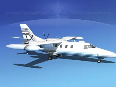 Dreamscape AF-44 Star Executive V06 3D model