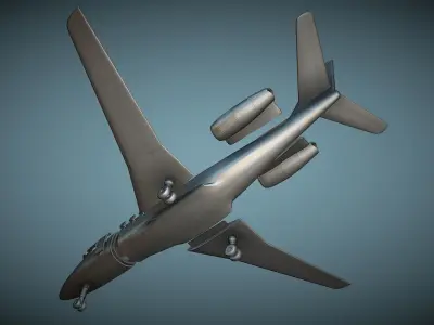Gulfstream G100 - 3D Printable Model 3D print model