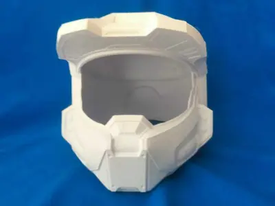REAL HALO HELMET MASTER CHIEF 3D print model