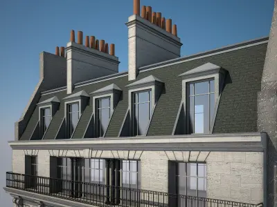  Old Building XVIII 3D model