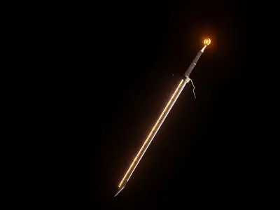 Ancient Sword Free 3D model