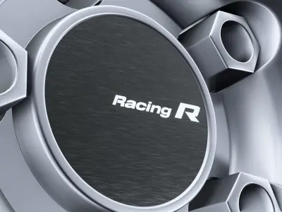 Enkei RS05rr Low-poly 3D model