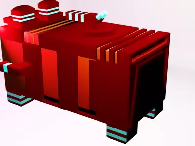 sifi ship 3D model