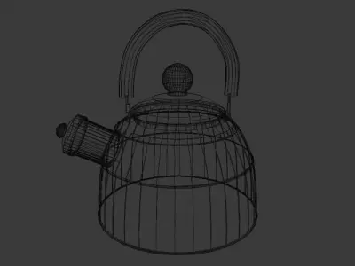 Water Kettle Free 3D model