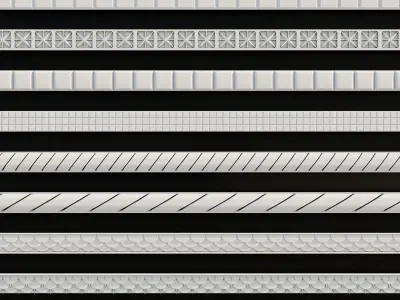 Ornament Pack Vol 6 - Gothic Medieval Byzantine 3D model