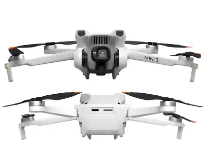 drone dji mini 3 3D model