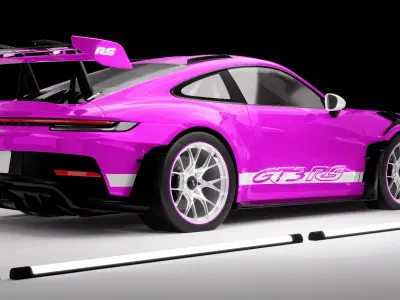 Porsche 911 GT3 RS Free 3D model
