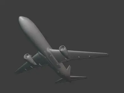 BOEING B767-300ER 3D print model