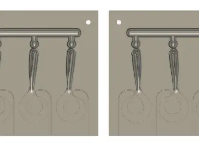 MOLD G-80 mm STL STEP FILE FOR CNC AND 3D PRINT Free 3D print model