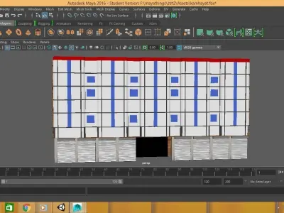 this is the building exterior Free 3D model