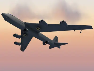 Boeing B-52 Stratofortress  3D model