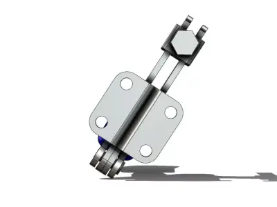 Grampo Kifix KF 631 D Clamp 3D model