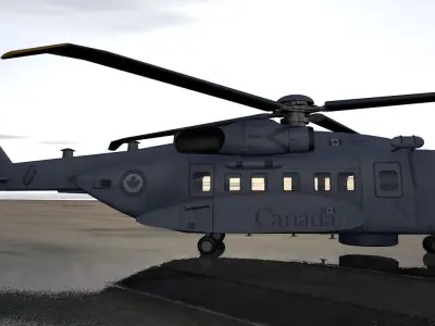 Sikorsky CH-148 Cyclone 3D model