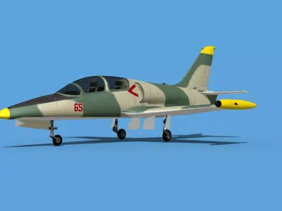 Aero Vodochody L-39C Albatross V16 3D model