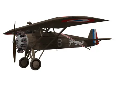 Wibault 72 C1 3D model