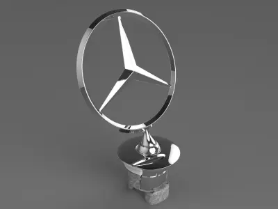 Mercedes-Benz star 3D model
