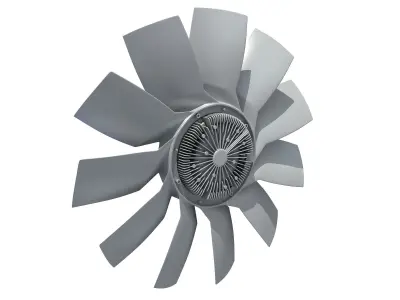 Engine Cooling Fan 3D model