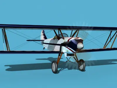 Travelair 2000 V10 3D model