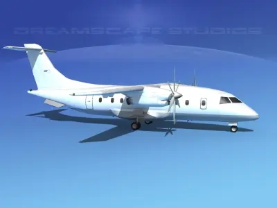 Dornier Do-328-130 Unmarked 2 3D model